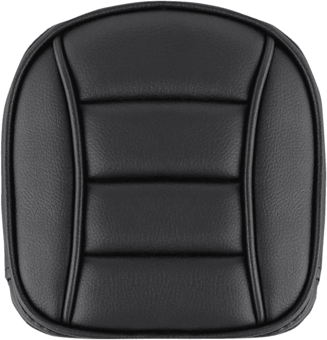 SADDLEMEN 0822-0422 Hog Killers Sissy Bar Pad - Gravestone - Black - 1-1/2" Thick