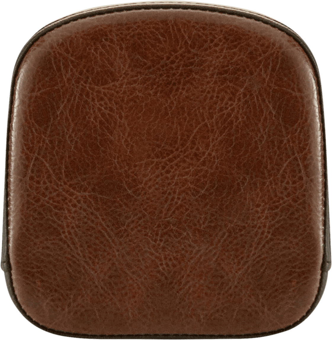 SADDLEMEN 0822-0477 Tall Sissy Bar Pad - Lariat - Distressed - Brown - FL '99-'23