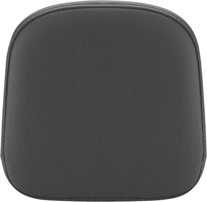 SADDLEMEN 0822-0479 Tall Sissy Bar Pad - Renegade - Black - Smooth - FL '99-'23