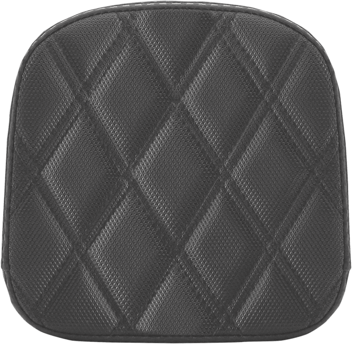 SADDLEMEN 0822-0482 Sissy Bar Pad - Lattice Stitched - Black - Universal