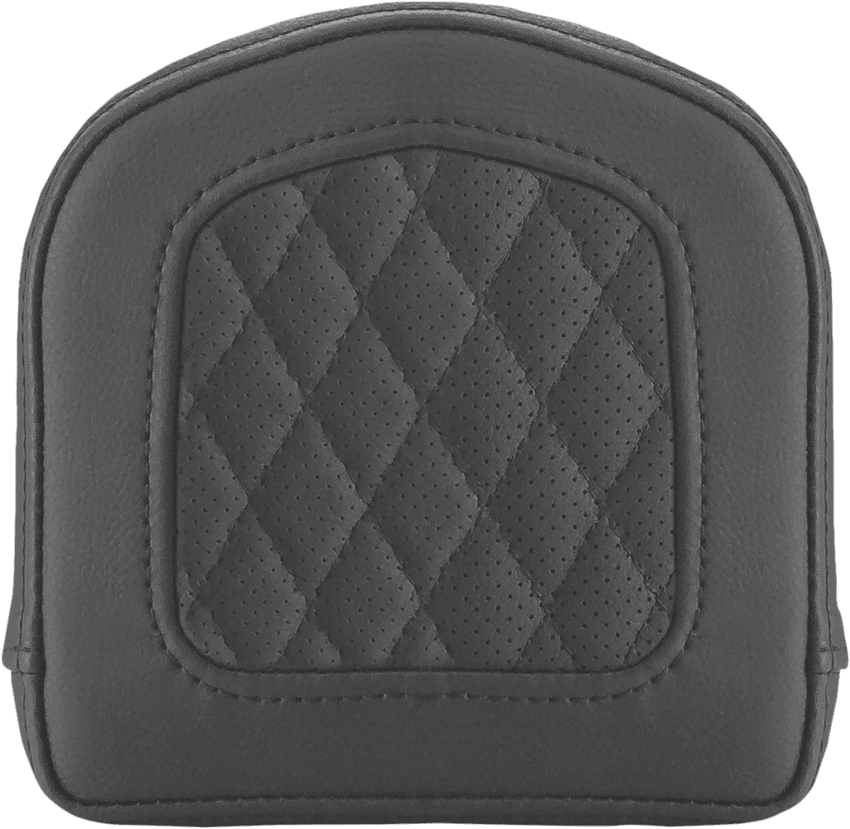 SADDLEMEN 0822-0485 Sissy Bar Pad - Lattice Stitched - Black - Universal