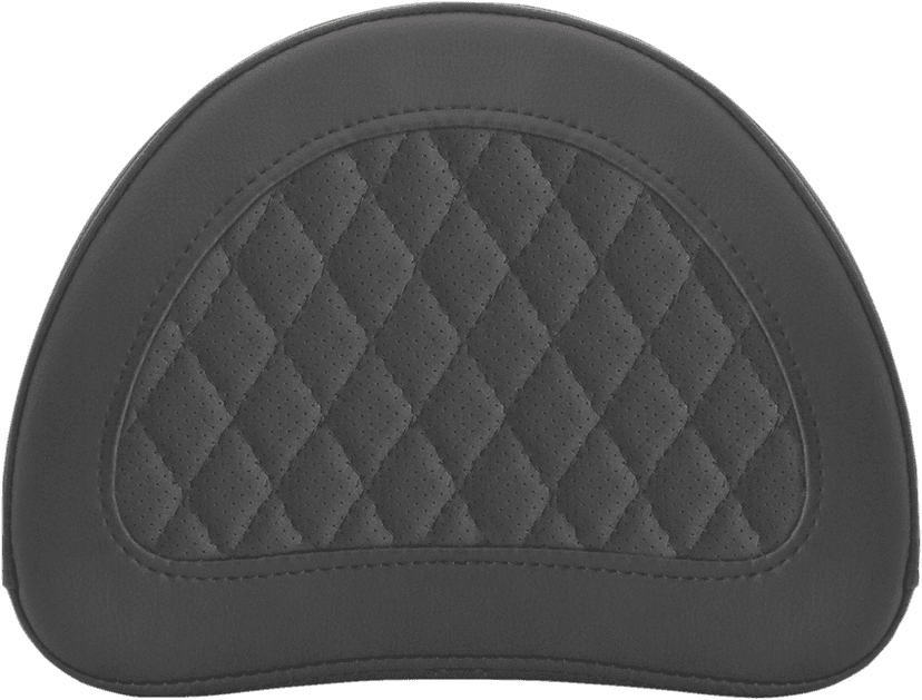SADDLEMEN 0822-0488 Sissy Bar Pad - Lattice Stitched - Black - Universal