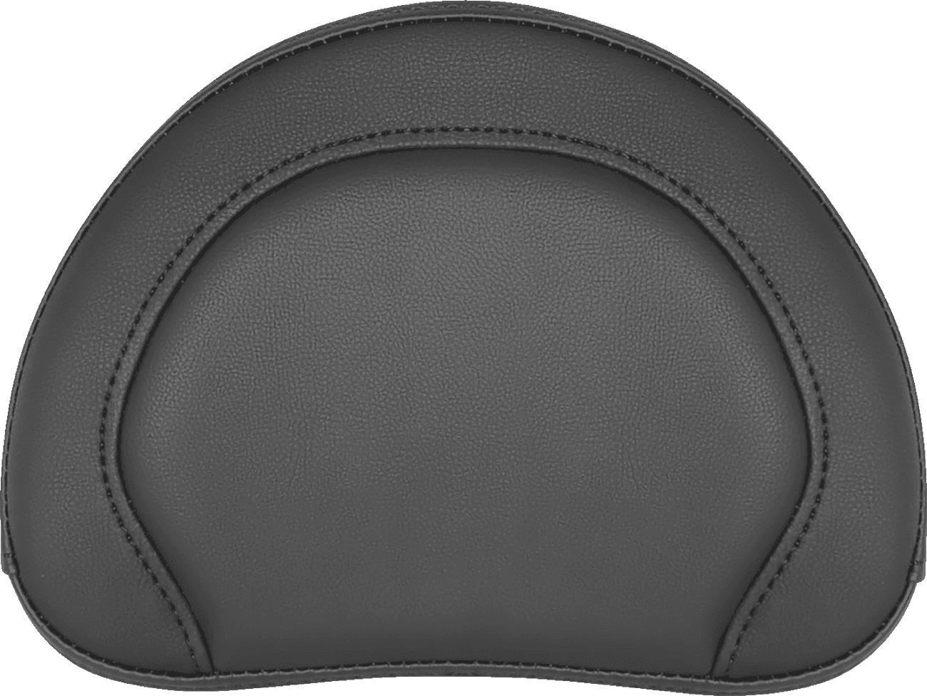 SADDLEMEN 0822-0503 RoadSofa™ Sissy Bar Pad - Black w/ Black Stitching - Universal