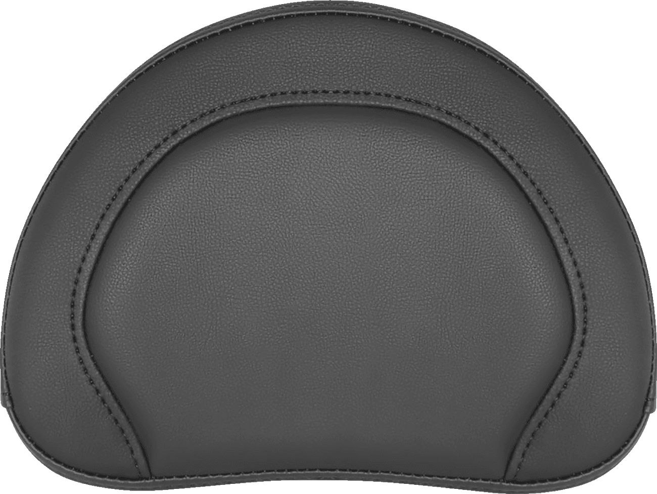 SADDLEMEN 0822-0503 RoadSofa™ Sissy Bar Pad - Black w/ Black Stitching - Universal