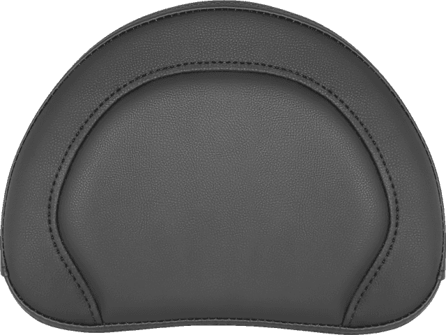 SADDLEMEN 0822-0503 RoadSofa™ Sissy Bar Pad - Black w/ Black Stitching - Universal