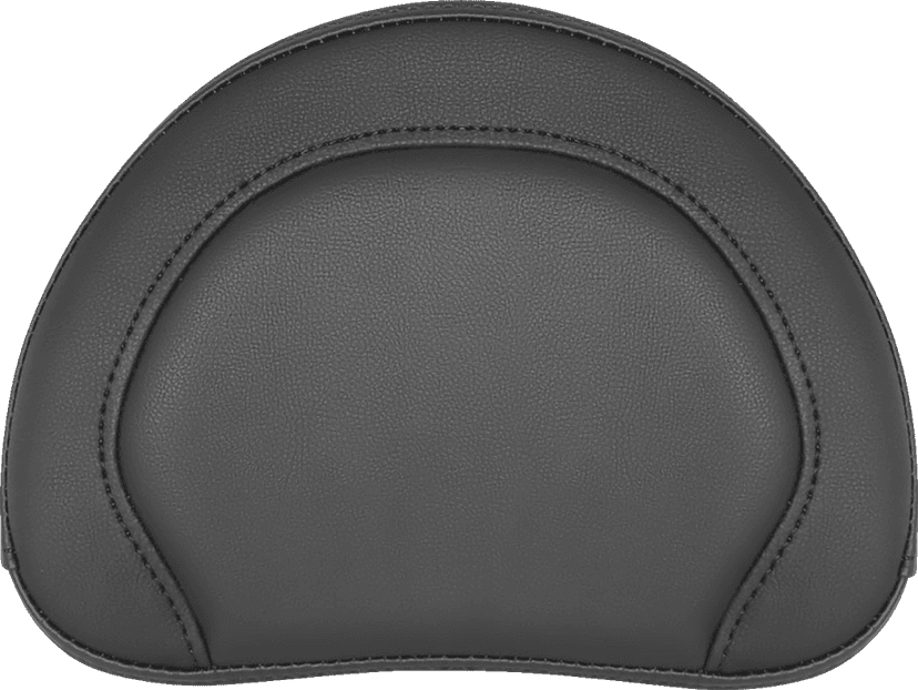 SADDLEMEN 0822-0503 RoadSofa™ Sissy Bar Pad - Black w/ Black Stitching - Universal