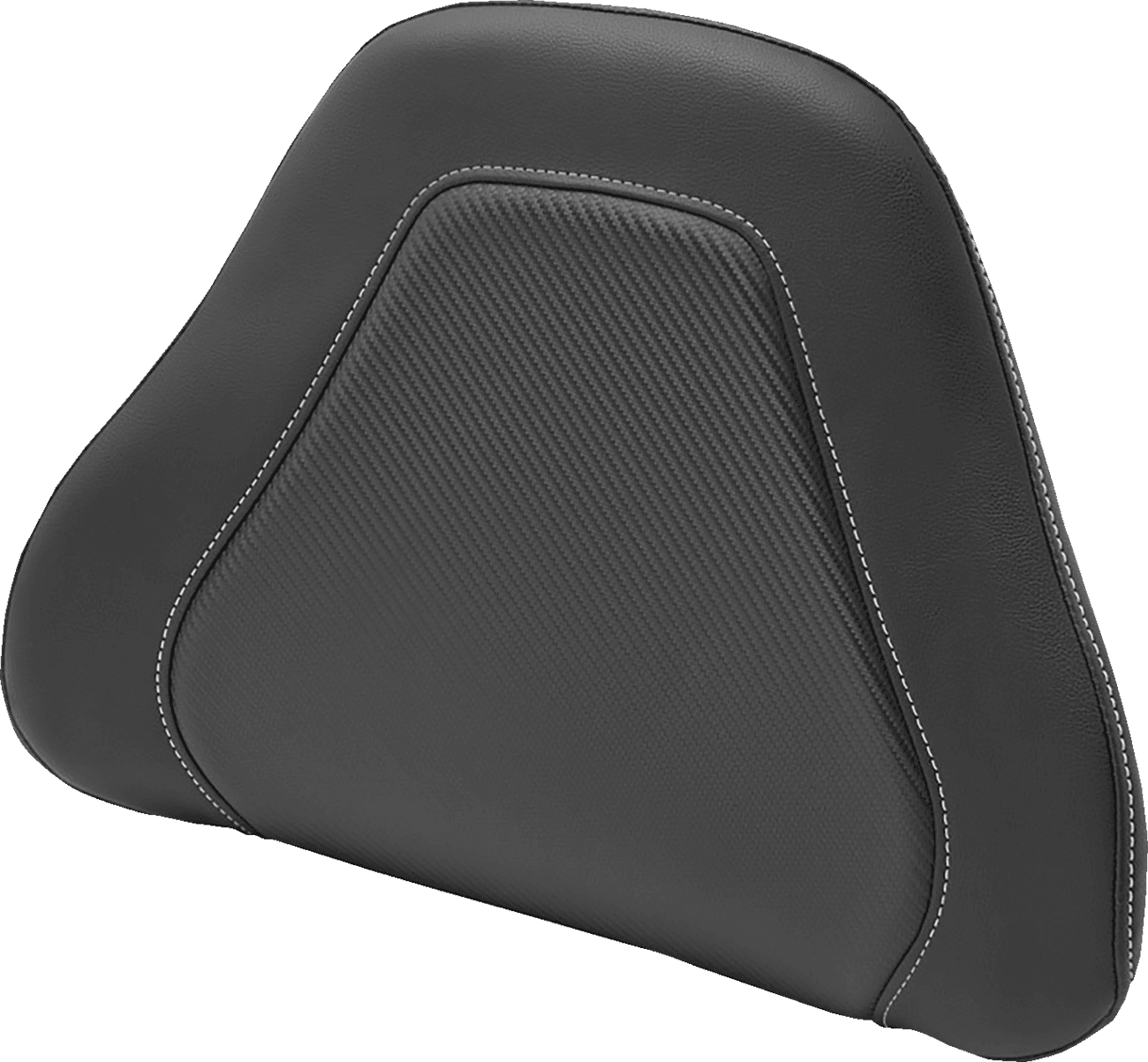 SADDLEMEN 0822-0512 Tour-Pak® Backrest Pad Cover - Carbon Fiber - Black