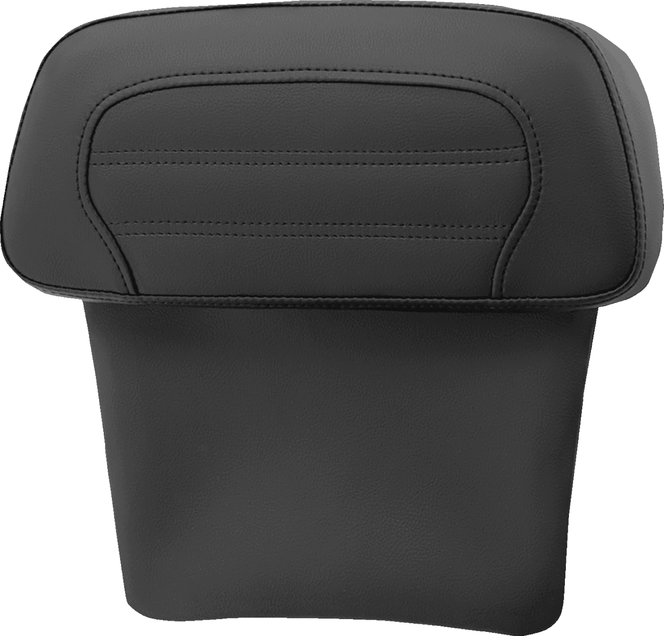 SADDLEMEN 0822-0556 Chopped Tour Pak Backrest Pad - RP Slim - Roll & Pleat - FLT/FLH '14-'23