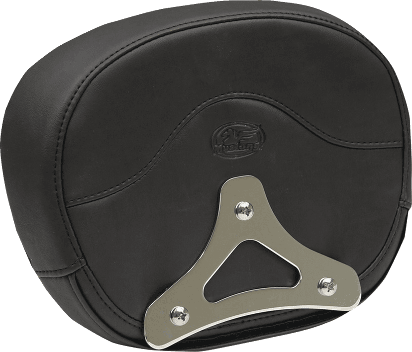 MUSTANG 0822-0607 Deluxe Sissy Bar Pad - Black Stitch - FLT/FLH '23-'24 — image 2 of 2