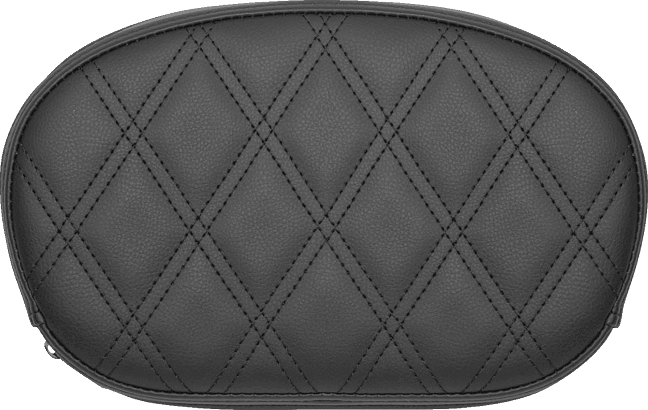 SADDLEMEN 0822-0616 Mini Contour Sissy Bar Pad - Lattice Stitched