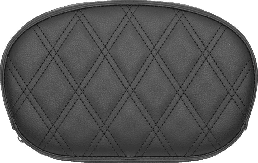 SADDLEMEN 0822-0616 Mini Contour Sissy Bar Pad - Lattice Stitched