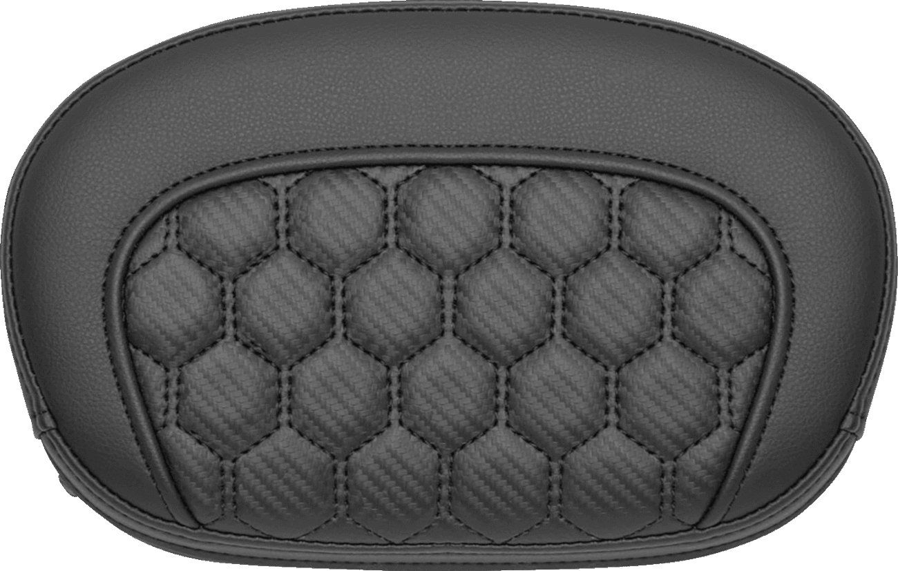 SADDLEMEN 0822-0618 Mini Contour Sissy Bar Pad - Honeycomb