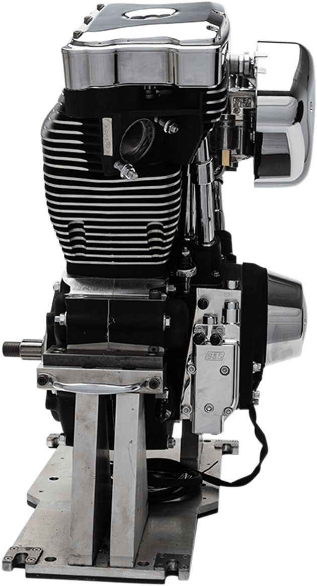 S&S CYCLE 0901-0224 V80R Series Engine - Black - Custom Chassis | Evolution Big Twin — image 2 of 2