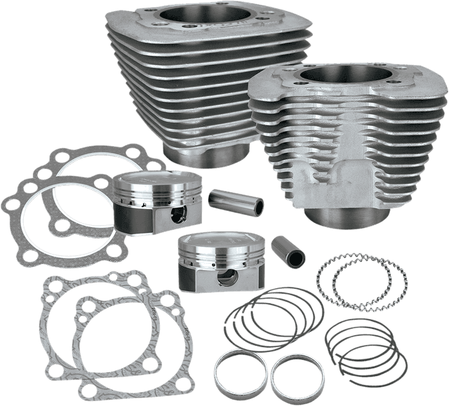 S&S CYCLE 0903-0944 1200cc Conversion Kit - XL883 - Silver