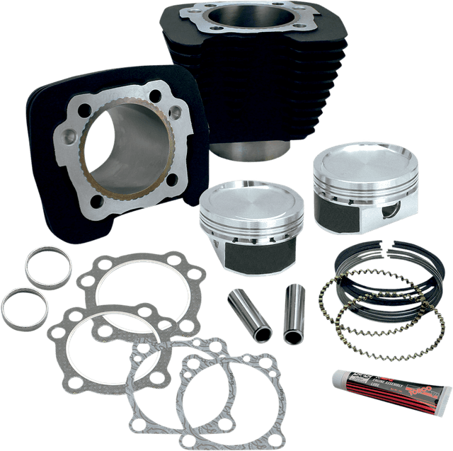 S&S CYCLE 0903-0945 1200cc Conversion Kit - XL883 - Wrinkle Black