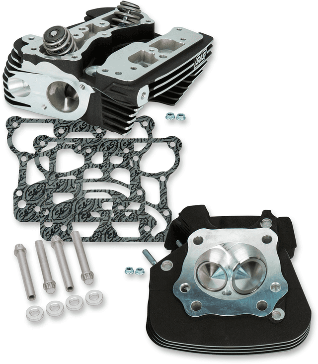 S&S CYCLE 0903-1292 Cylinder Heads - 91 cc - Super Stock™ - Twin Cam