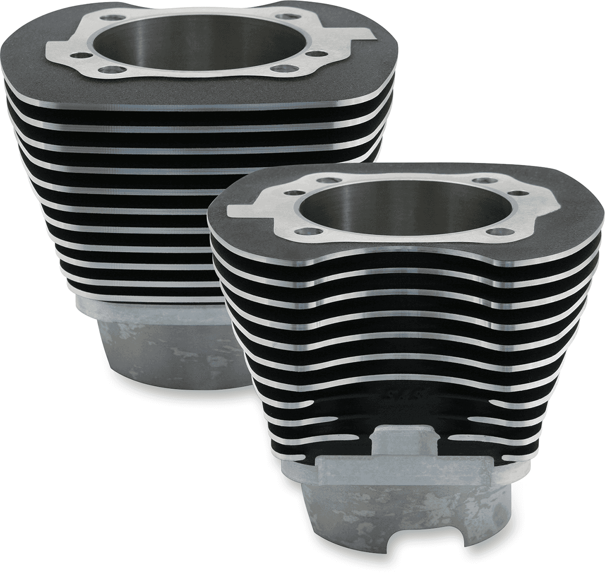 S&S CYCLE 0903-1294 Cylinders - 4.125" - Black
