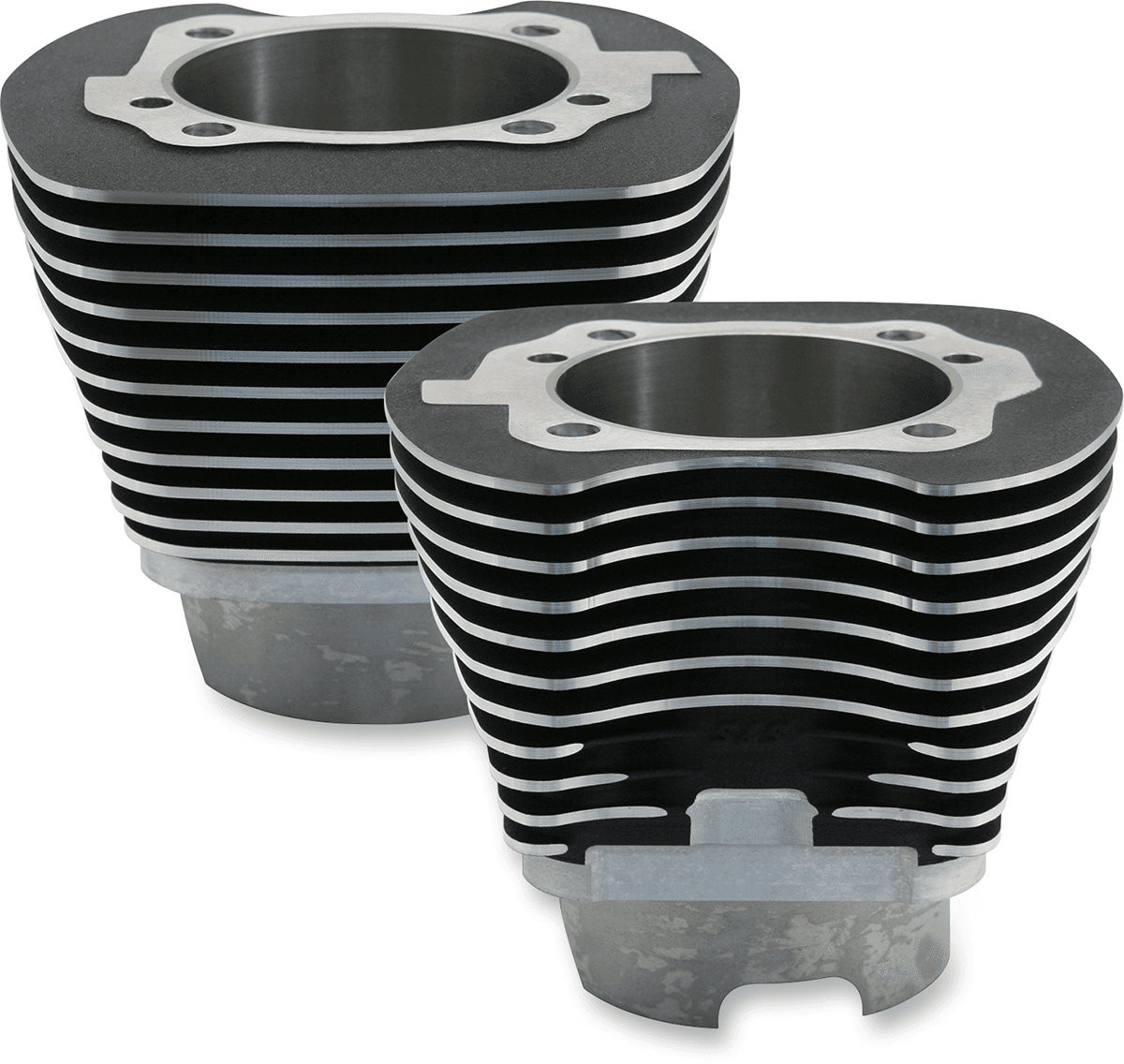 S&S CYCLE 0903-1294 Cylinders - 4.125" - Black