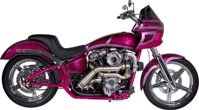 TRASK 0904-0098 Tornado Turbo Performance Kit - Polished with Brushed Stainless Steel Exhaust - M8 — image 4 of 5