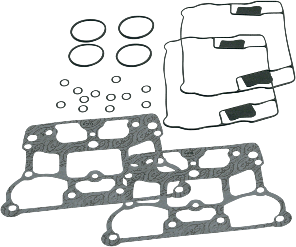 S&S CYCLE 90-4111 Replacement Rocker Box Gasket Kit - Twin Cam