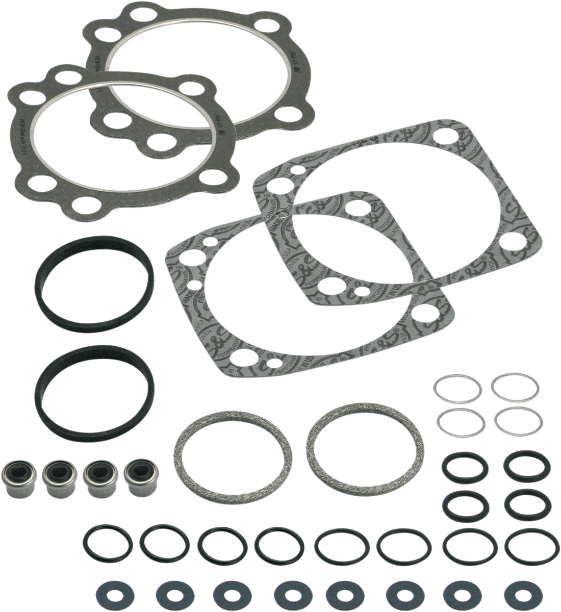 S&S CYCLE 90-9502 Top End Gasket - 3-5/8" Super Stock - EVO Big Twin
