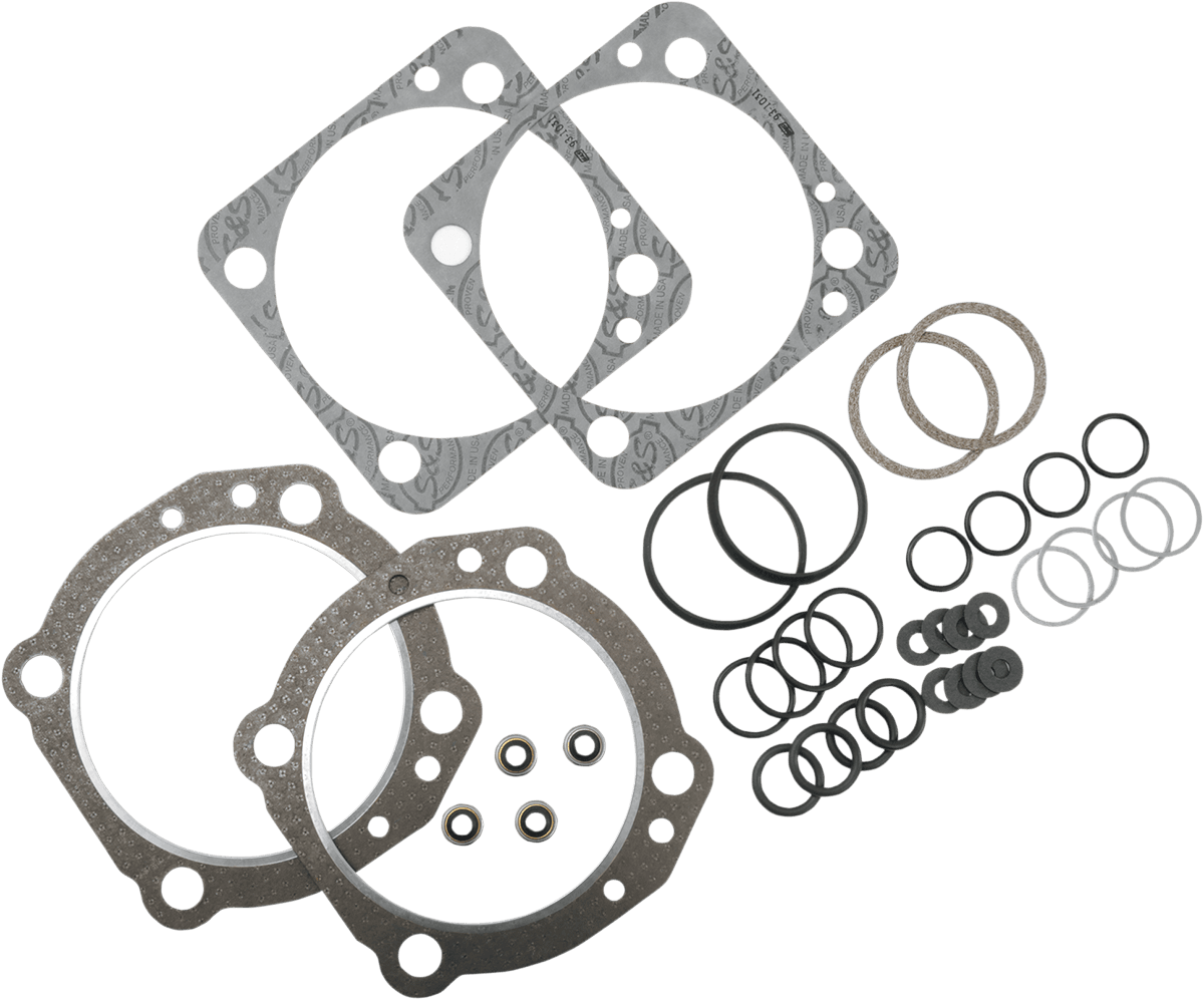 S&S CYCLE 90-9503 Top End Gasket Kit - 4" Super Stock - EVO Big Twin