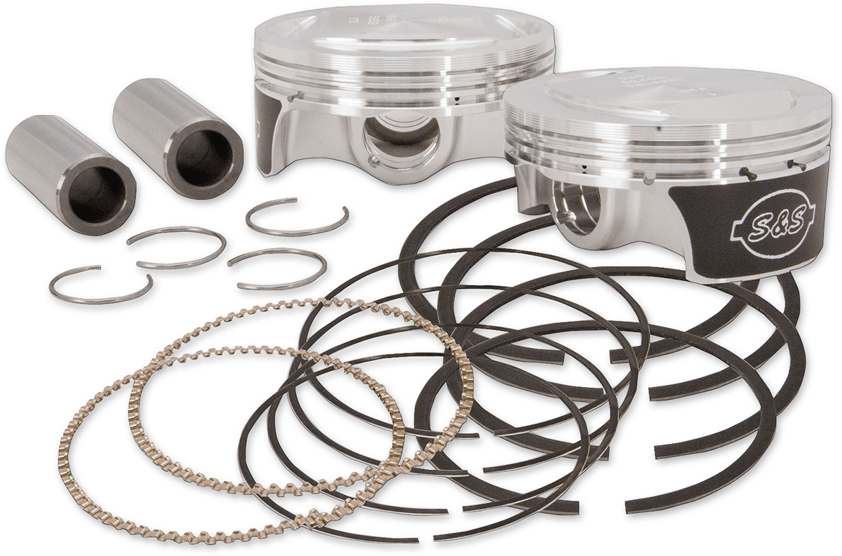 S&S CYCLE 0910-5020 Piston Kit - For 103" Hot Set Up Kit® - 3.875" - Standard