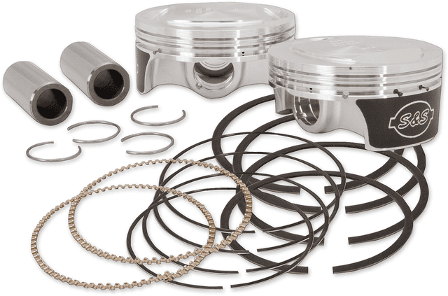 S&S CYCLE 0910-5020 Piston Kit - For 103" Hot Set Up Kit® - 3.875" - Standard