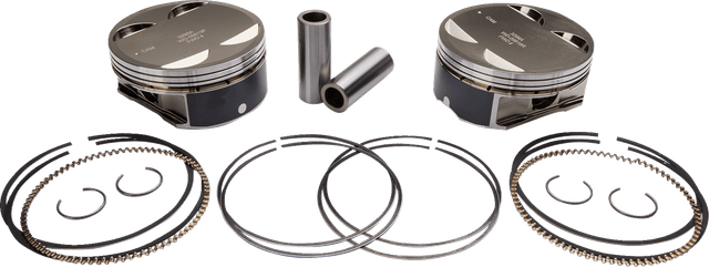 S&S CYCLE 0910-6523 Big Bore Piston Kit - 131" - +.010 - M8