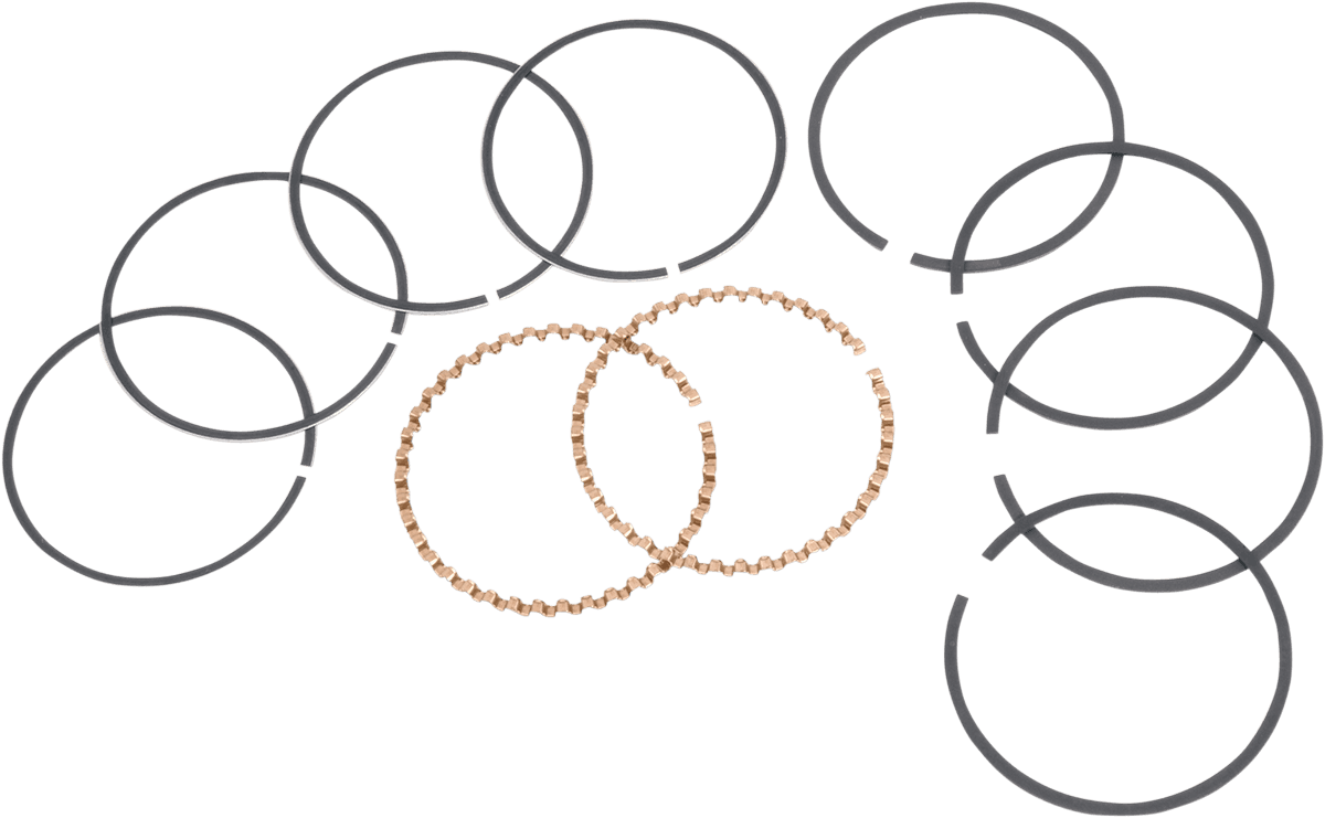S&S CYCLE 0912-0003 Replacement Piston Rings - 3.500" - +0.010"
