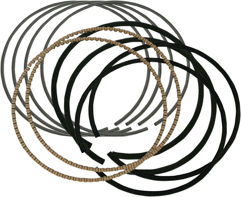 S&S CYCLE 0912-0358 Replacement Piston Rings - 3.927" - +0.010"