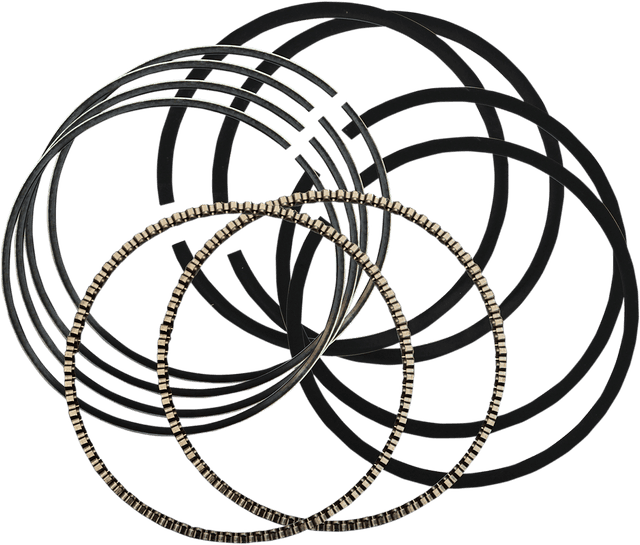 S&S CYCLE 0912-0640 Replacement Piston Rings - 3.927" - Standard