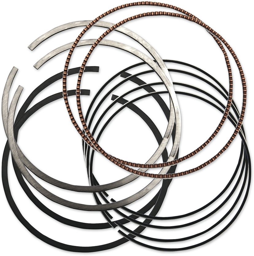 S&S CYCLE 0912-0641 Replacement Piston Rings - 4.125" - Standard