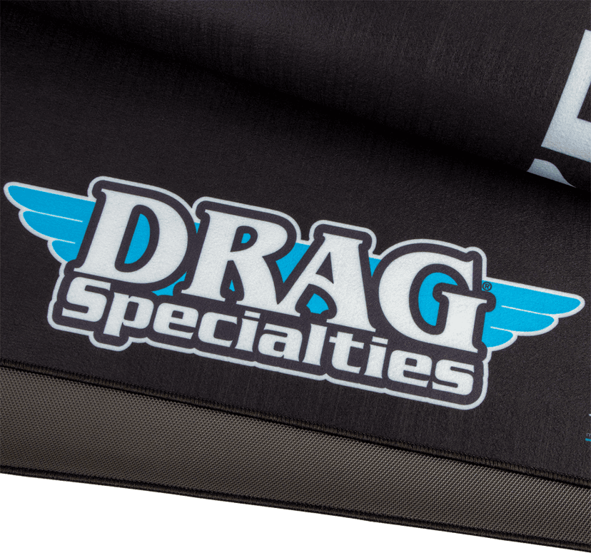 DRAG SPECIALTIES 9201-0091 Absorbent Pit Pad - Logo - Large — image 2 of 2
