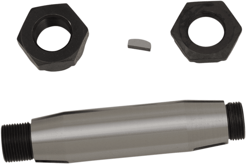 S&S CYCLE 0921-0556 Sprocket Shaft Assembly - Motor - S&S E/Stock Flywheels - Big Twin '36-'54