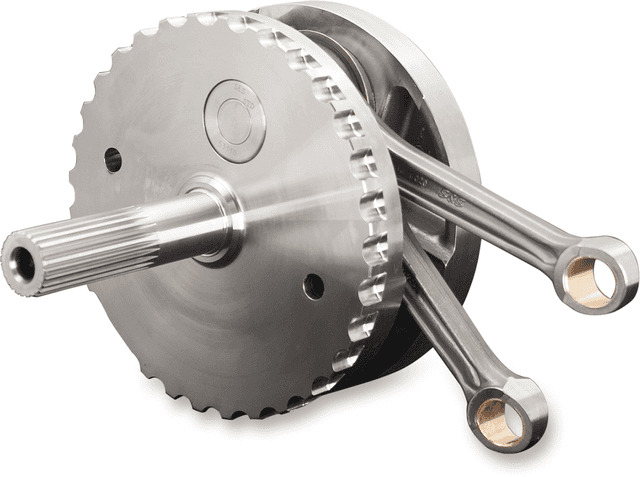S&S CYCLE 0922-0112 Flywheel Assembly - 4-3/8" - w/o Sprocket Bearing Race - 96"/103"/110" Twin Cam "B" '07-'16