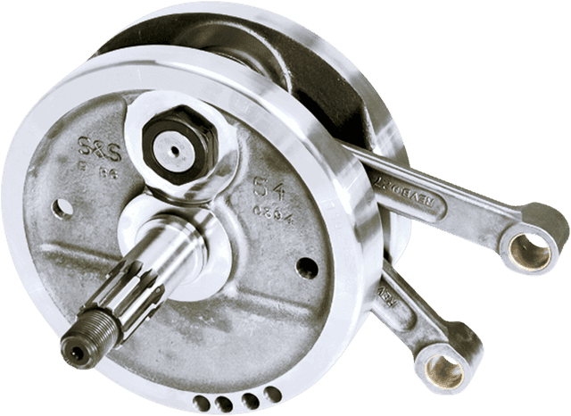 S&S CYCLE 0922-0147 Flywheel Assembly - 4.625" Stroke - Carbureted Models - Evolution Big Twin '84-'98
