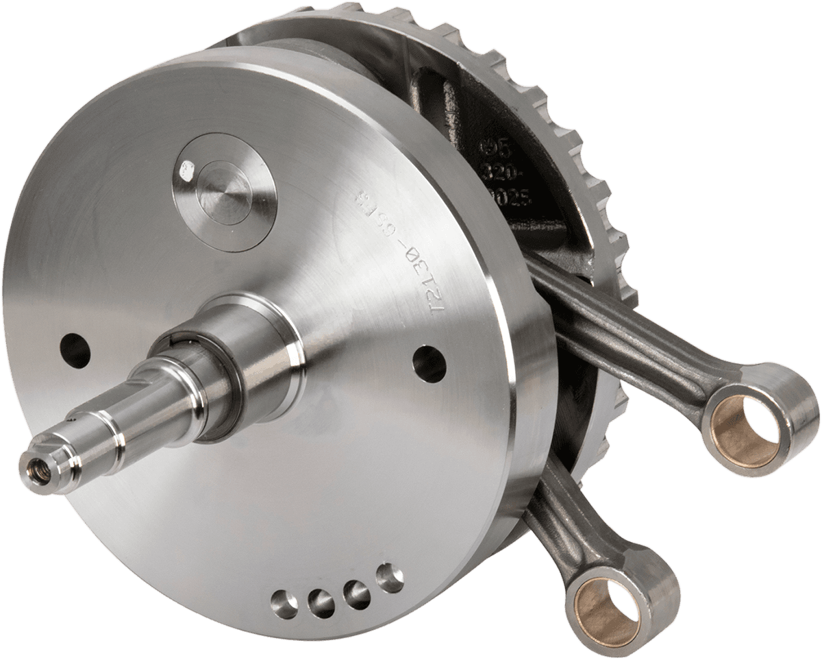 S&S CYCLE 0922-0152 Flywheel Assembly - 4-5/8" - w/o Sprocket Bearing Race - Replacement for SE 120R 124" Motor