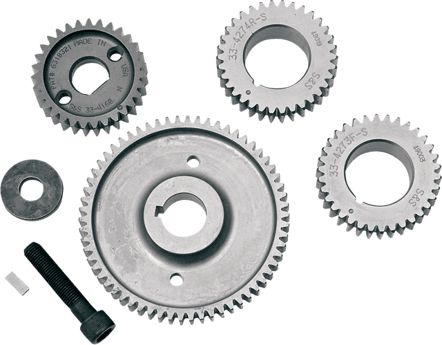 S&S CYCLE 0925-0152 4 Gear Cam Gear Drive Kit - '06 Dyna/'07-'17 Twin Cam