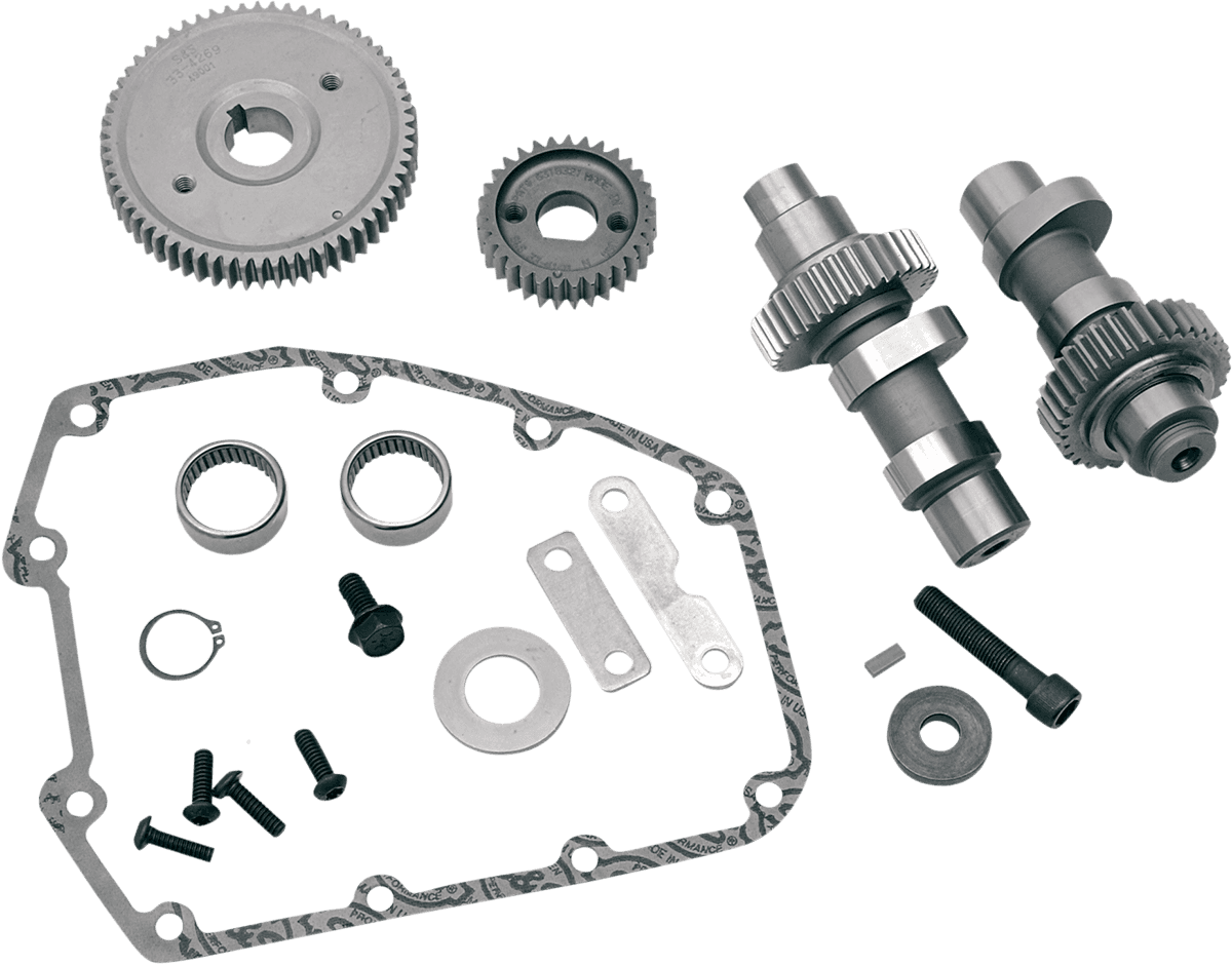 S&S CYCLE 0925-0158 Camshaft Kit - 585G - Gear Drive -Twin Cam