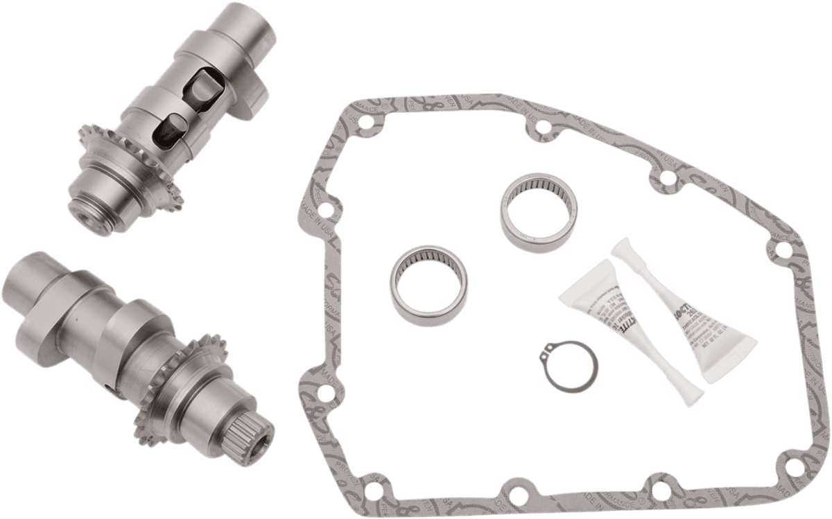 S&S CYCLE 0925-0444 Camshaft Kit - Easy Start - 570 Chain Drive - Twin Cam '07-'17 | Dyna '06