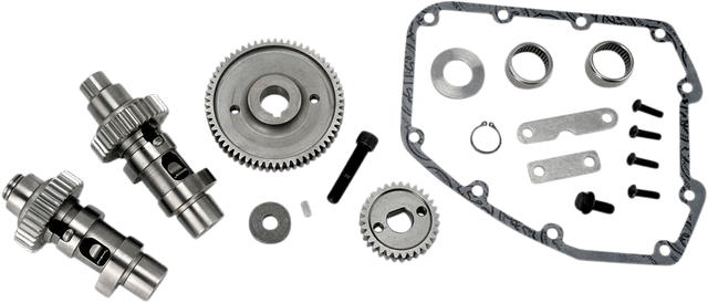 S&S CYCLE 0925-0451 Camshaft Kit - Easy Start - 585 Gear Drive - Twin Cam '07-'17 | Dyna '06