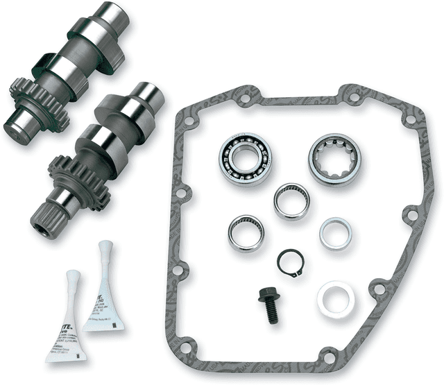 S&S CYCLE 0925-0524 Camshaft Kit - Easy Start - 585 Chain Drive - Big Twin '99-'06 (except '06 Dyna)