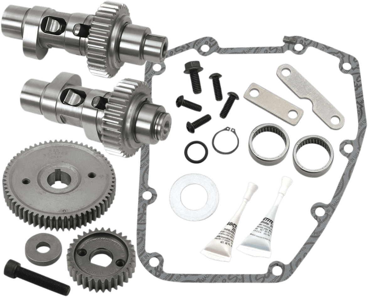 S&S CYCLE 0925-0614 Camshaft - Easy Start - 557 Gear Drive - Twin Cam '07-'17 | Dyna '06