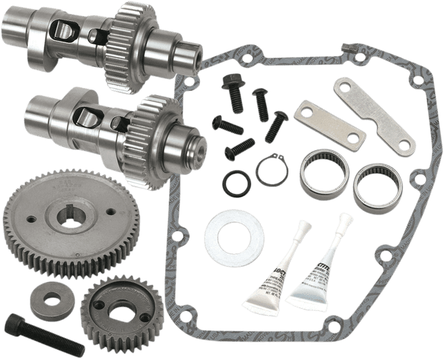 S&S CYCLE 0925-0614 Camshaft - Easy Start - 557 Gear Drive - Twin Cam '07-'17 | Dyna '06