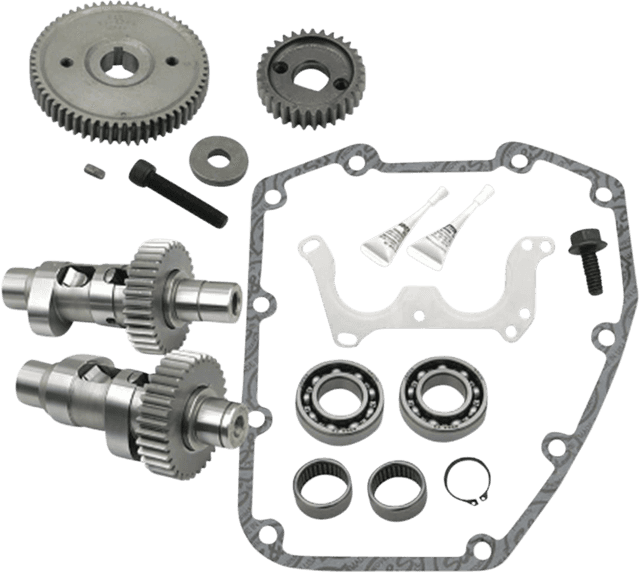 S&S CYCLE 0925-0834 Camshaft - Easy Start - 635 H.O. Gear Drive - Twin Cam '07-'17 | Dyna '06