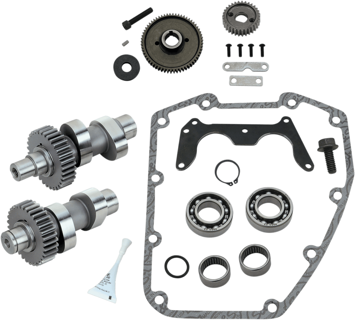 S&S CYCLE 0925-1015 Camshaft Kit - OES Grind - Gear Drive - Twin Cam (except '06 Dyna)