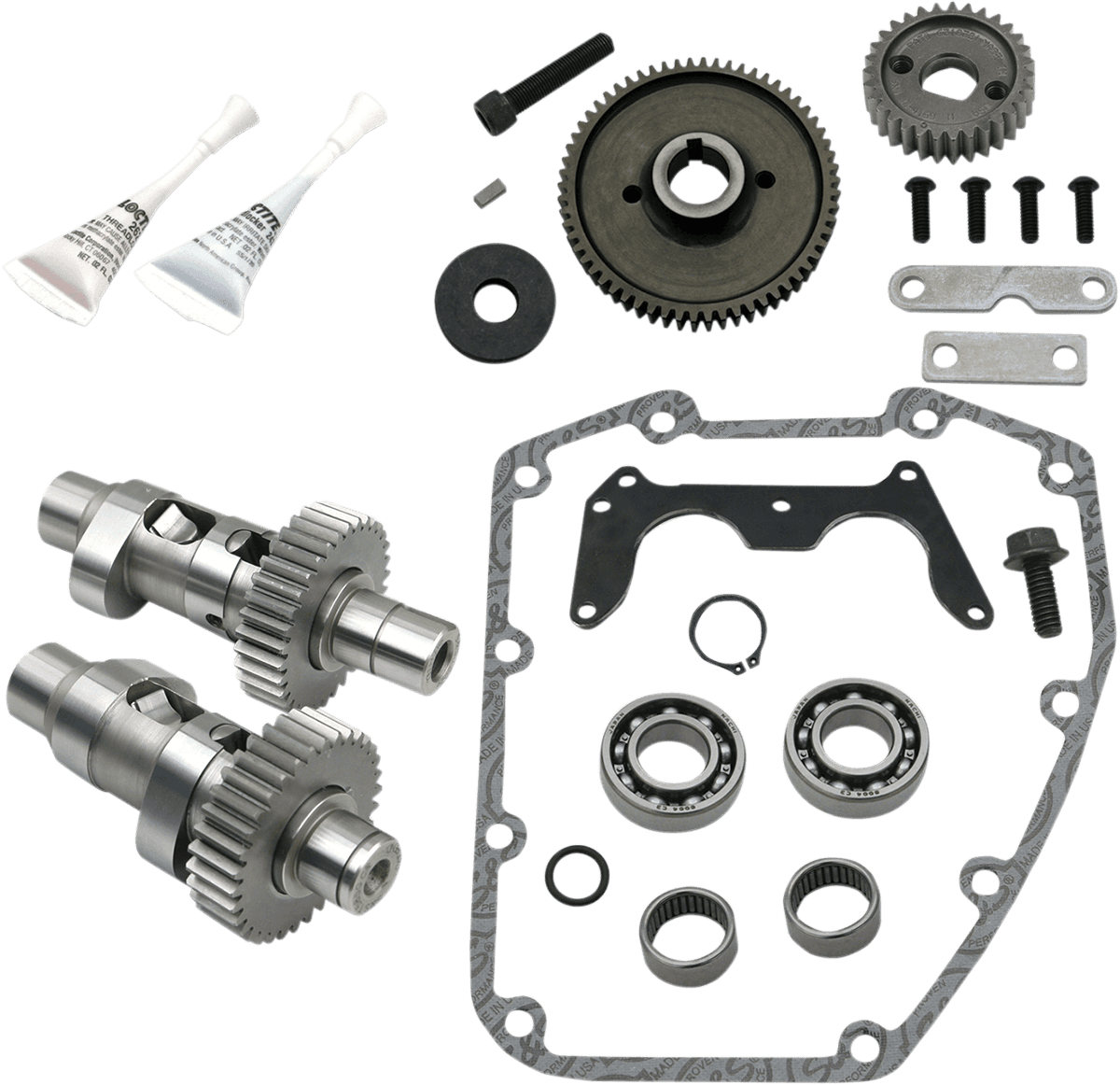 S&S CYCLE 0925-1046 Camshaft Kit - Easy Start - MR103 Gear Drive - Twin Cam '99-'06 (except '06 Dyna)