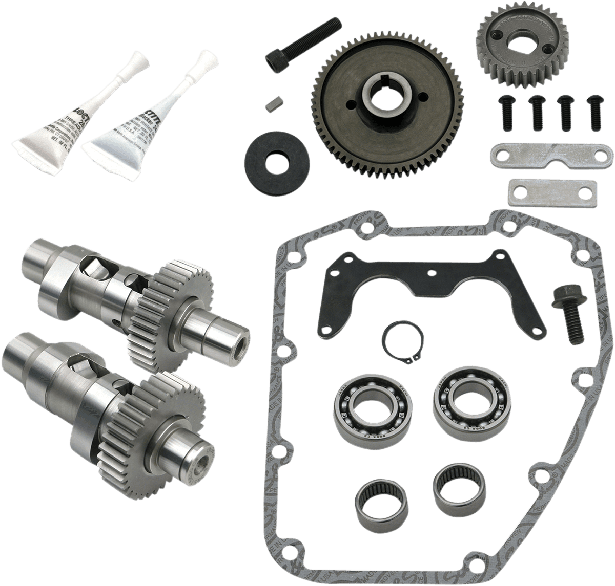 S&S CYCLE 0925-1048 Camshaft - Easy Start - 635 H.O. Gear Drive - Twin Cam '99-'06 (except '06 Dyna)
