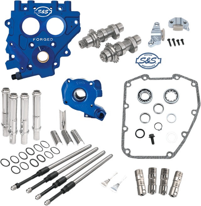 S&S CYCLE 0925-1106 Cam Chest with Plate Kit - 510C - Standard Cams - Twin Cam